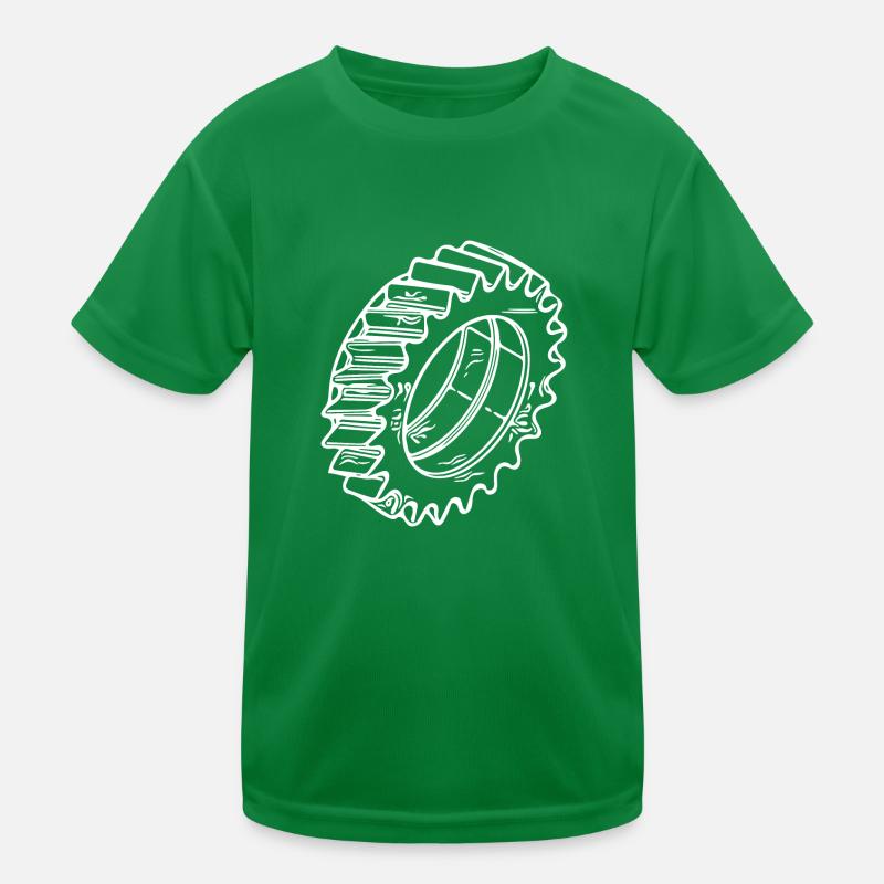 Gear Machines Component Design Kids Functional T-Shirt