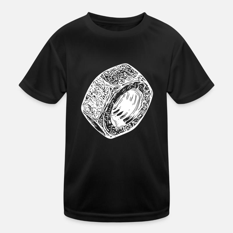 Surface lumineuse de l’écrou à vis T-shirt sport Enfant