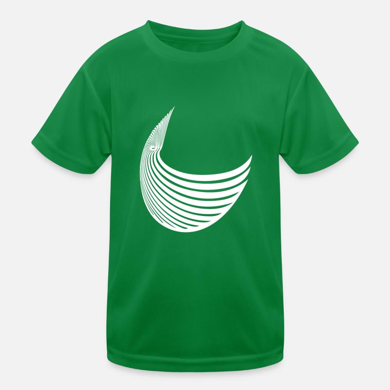 Aile à rayures géométriques T-shirt sport Enfant