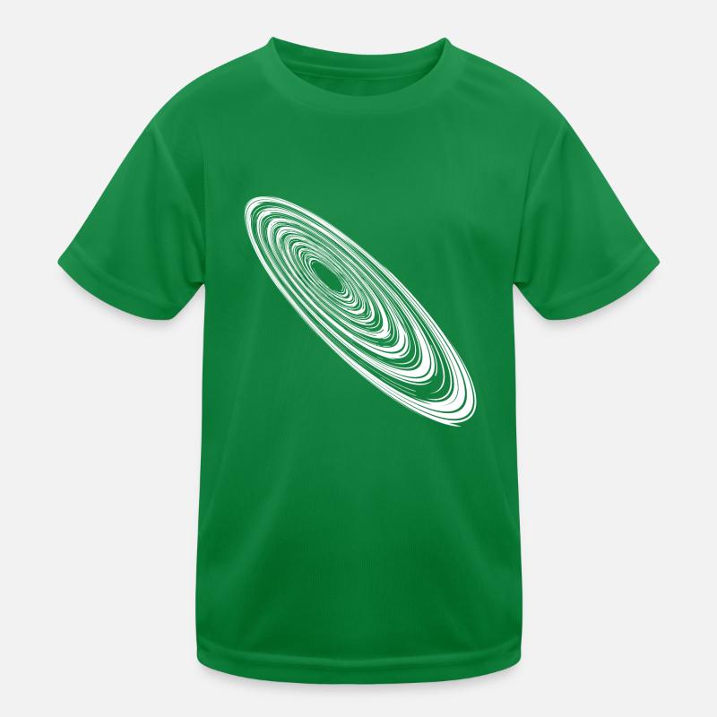 Elliptical Orbits Grunge Orbits Kids Functional T-Shirt