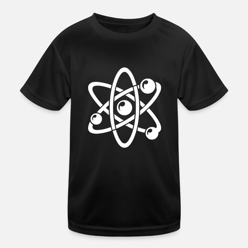 Atomkern Physik Atom Elektron Atommodell Kinder Funktions-T-Shirt