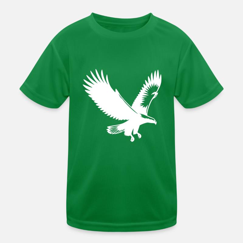 Aigle élégant s’approchant avec de larges ailes T-shirt sport Enfant