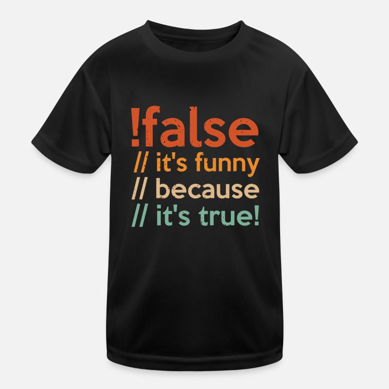 Programmer false true Computer Scientist Student Code Kids Functional T-Shirt