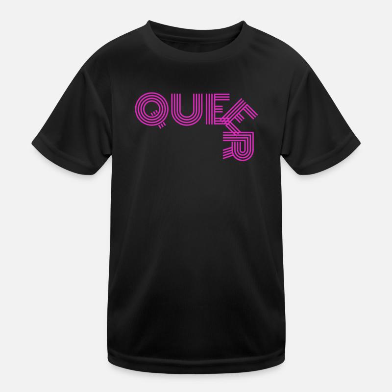 Jaune queer T-shirt sport Enfant