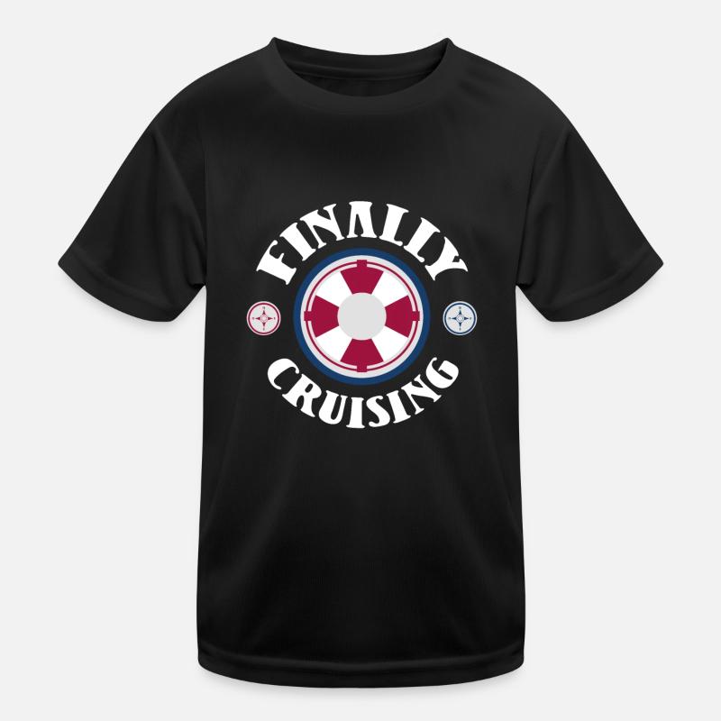 Cruise Cruise Ship Kids Functional T-Shirt