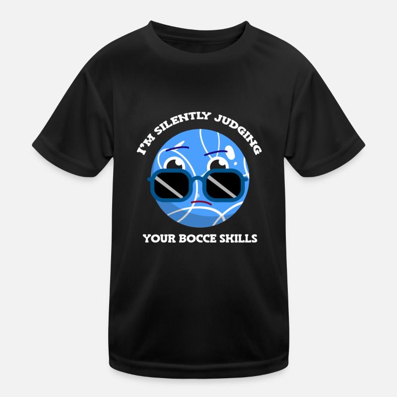 Boccia Boule Petanque Kinder Funktions-T-Shirt