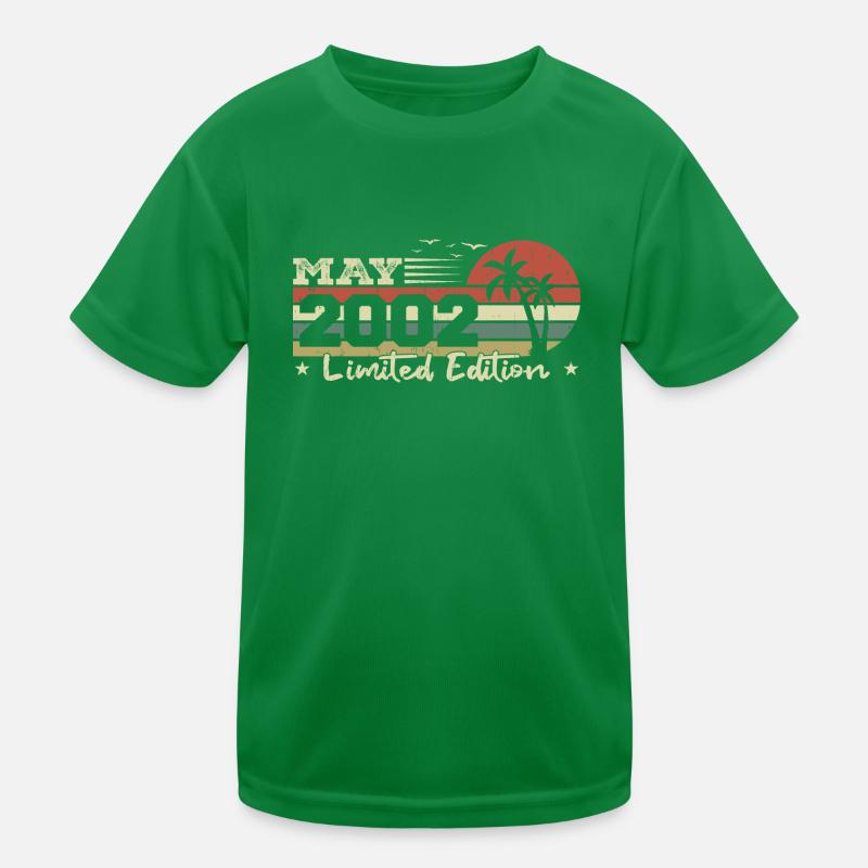 millésime de mai 22e anniversaire né 2002 vibe T-shirt sport Enfant