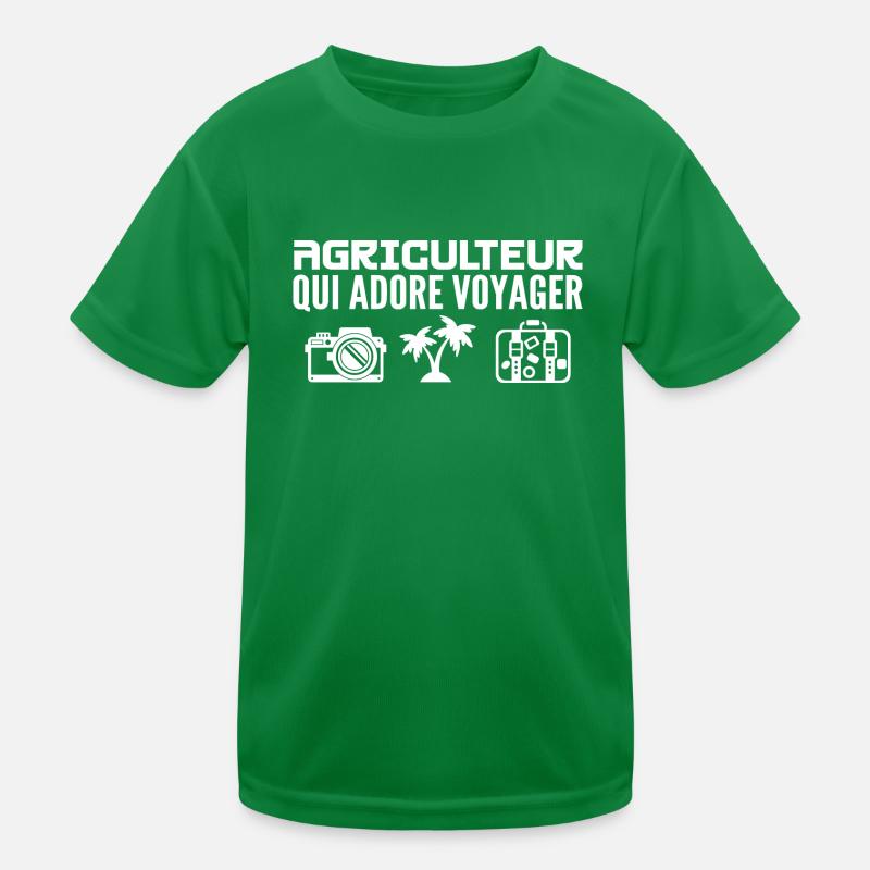 Reisende & Landwirte: Leidenschaft & Entdeckung Kinder Funktions-T-Shirt