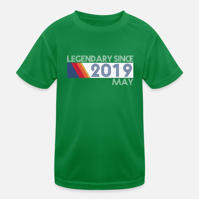 Retro SiFi Legendary since May 2019 - Geburtstag Kinder Funktions-T-Shirt