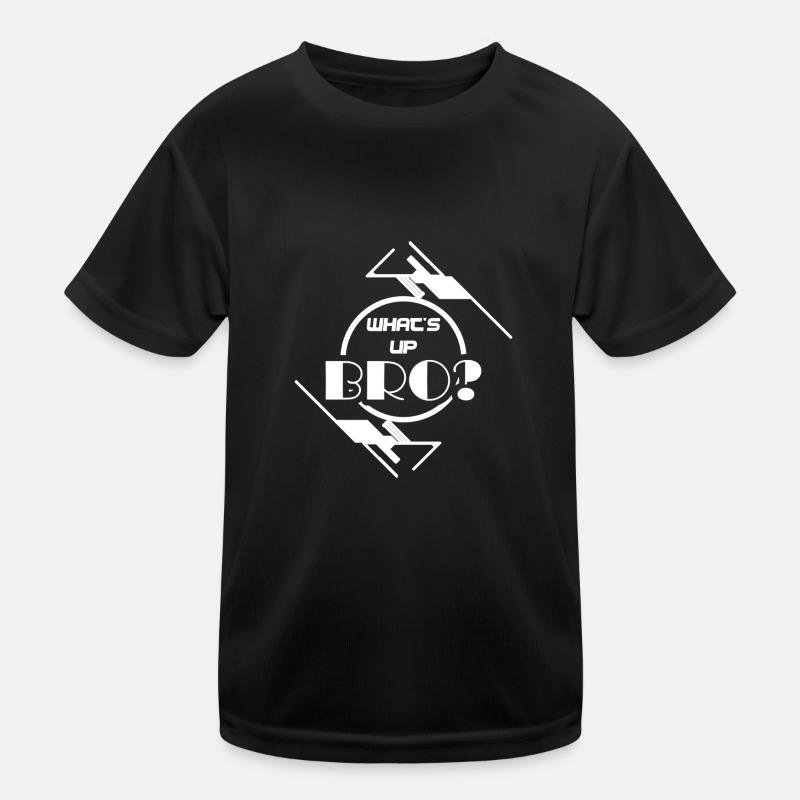 Was geht? Kinder Funktions-T-Shirt