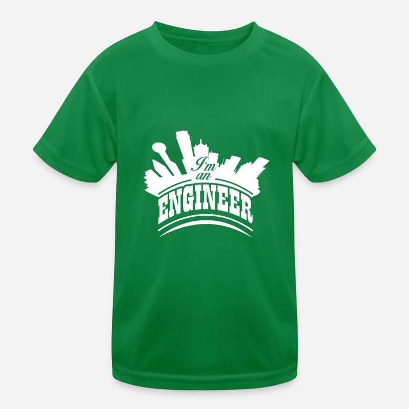 Ingenieure bauen Städte Kinder Funktions-T-Shirt