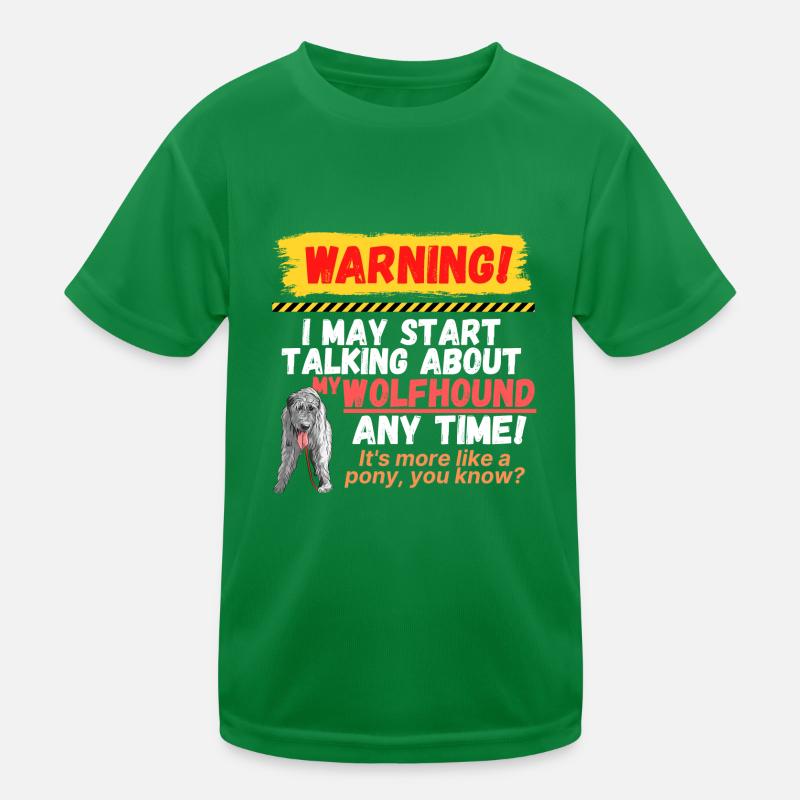 My Wolfhound Kinder Funktions-T-Shirt