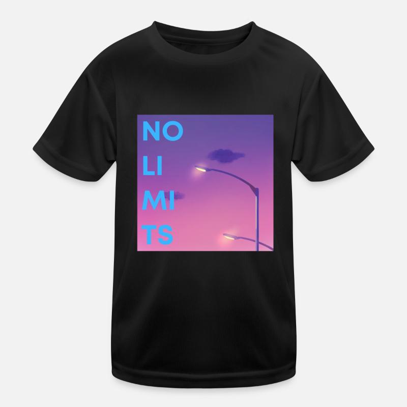 Aucune limite T-shirt sport Enfant