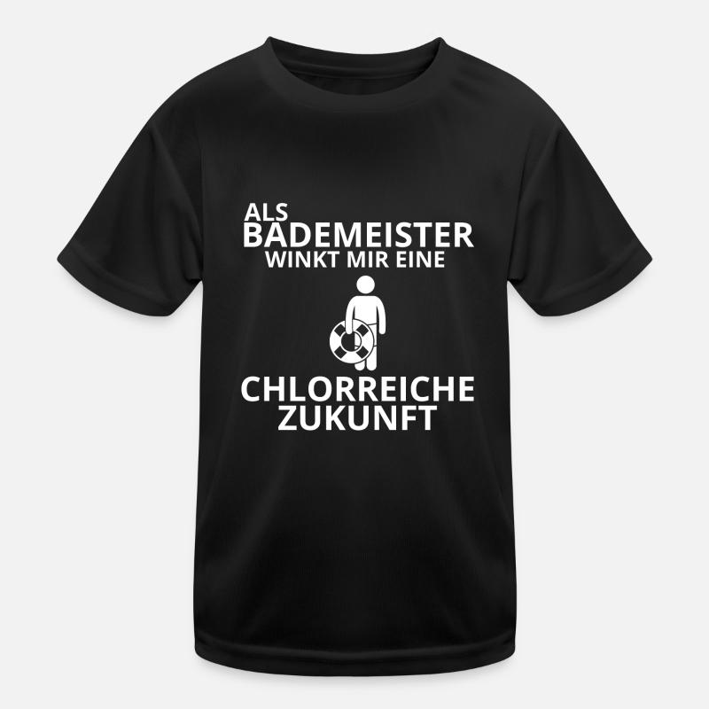Bademeister Kinder Funktions-T-Shirt