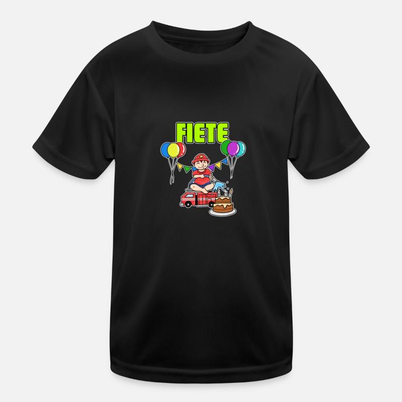 Fire Brigade Fiete gift Kids Functional T-Shirt
