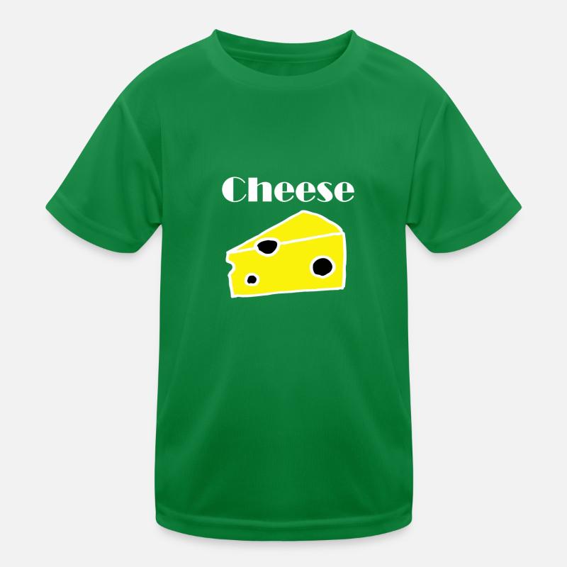 Cheese Käse Kinder Funktions-T-Shirt