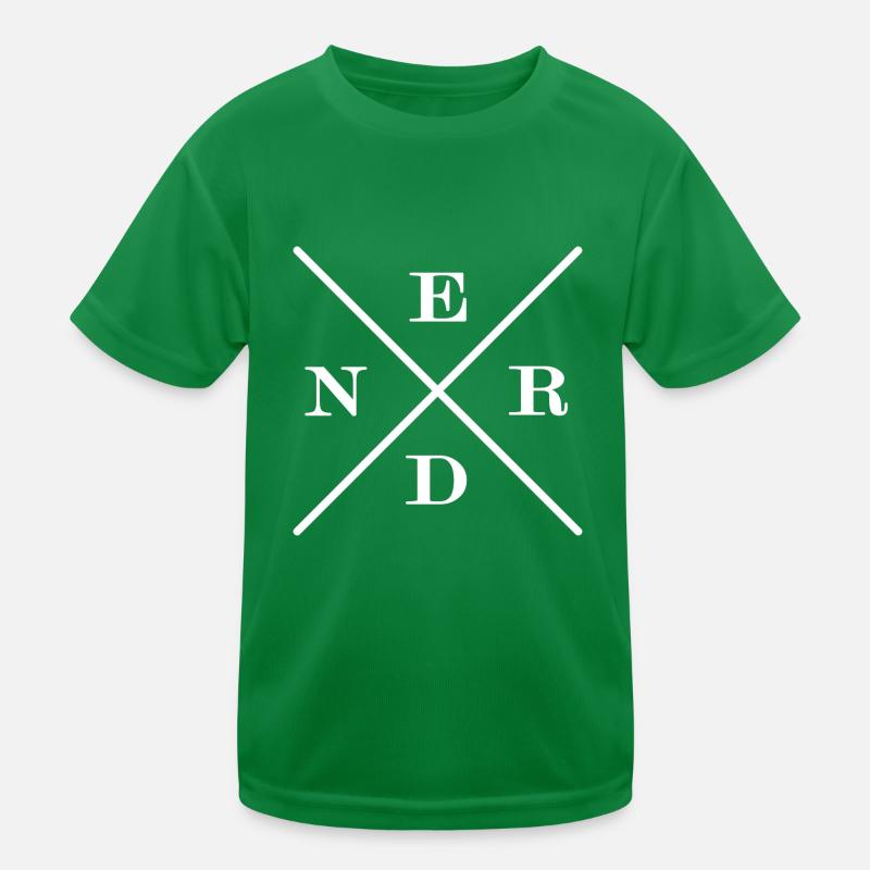 nerdy nerd coder server download error 404 Kids Functional T-Shirt