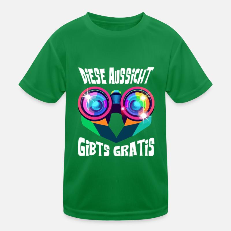 This view is free ! Kids Functional T-Shirt
