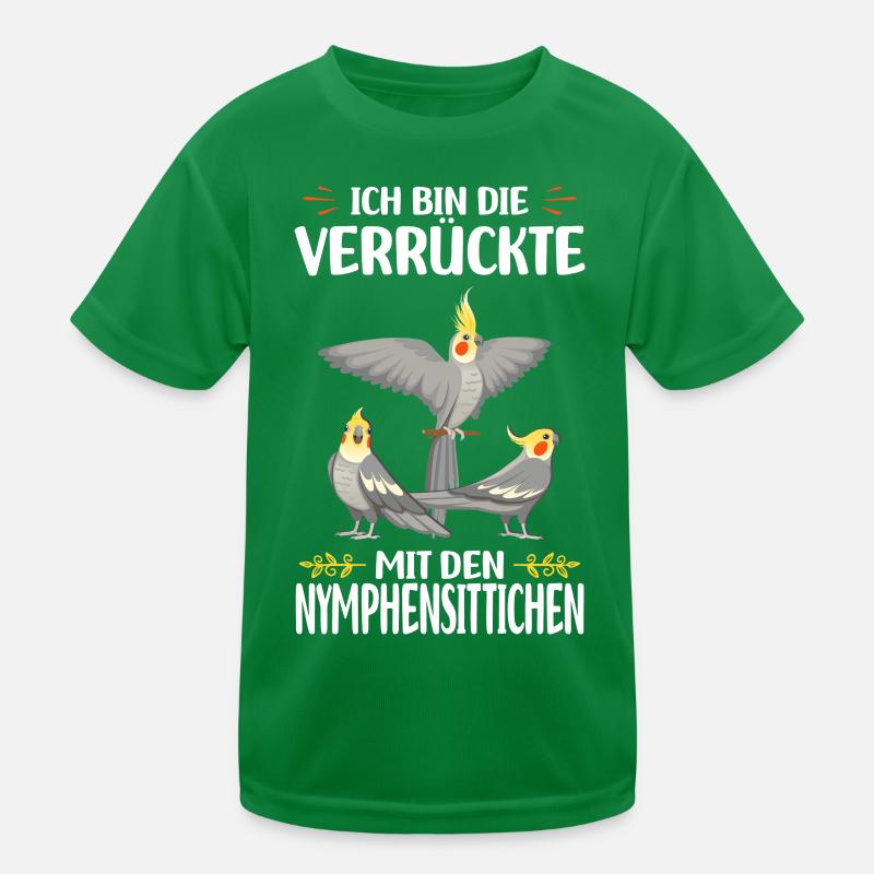 Nymphensittiche Geschenke | Haustiere Vogel Tiere Kinder Funktions-T-Shirt