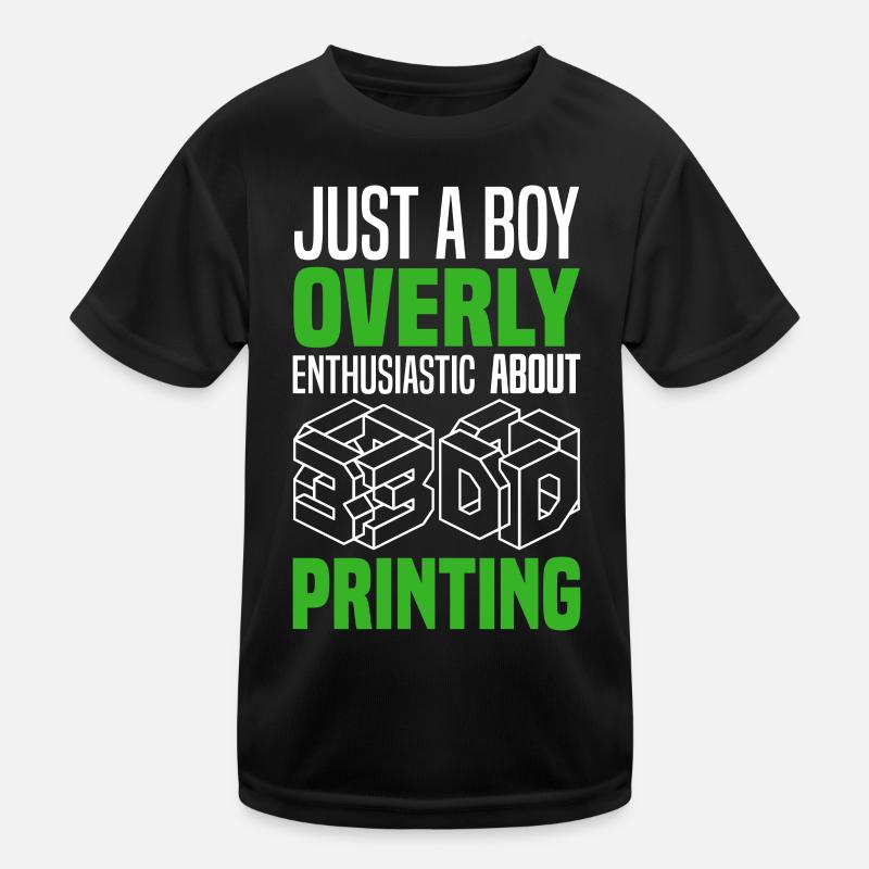 3D Drucken Kinder Funktions-T-Shirt