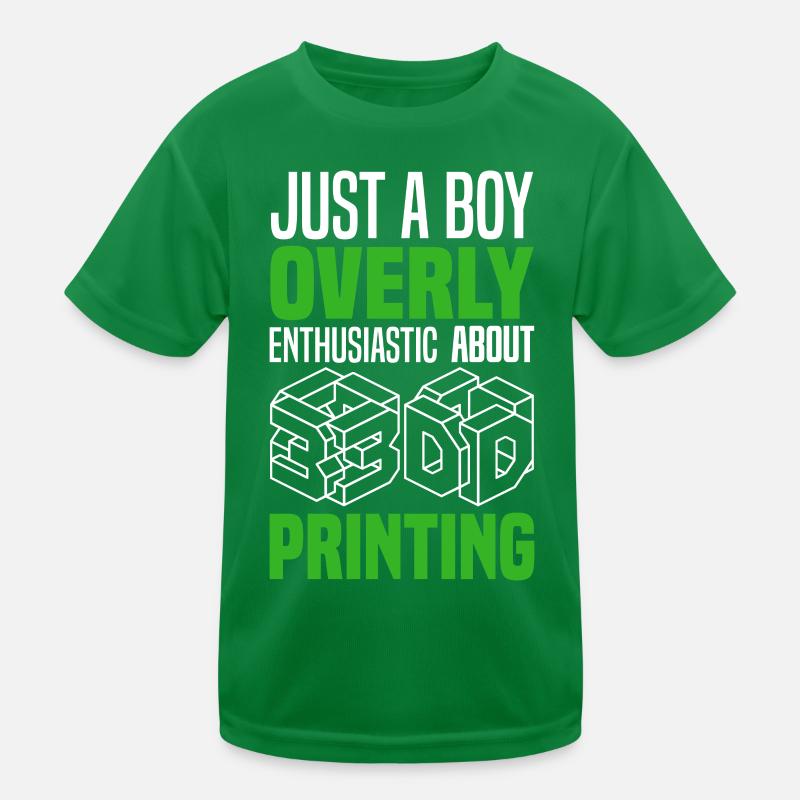 Impression 3D T-shirt sport Enfant