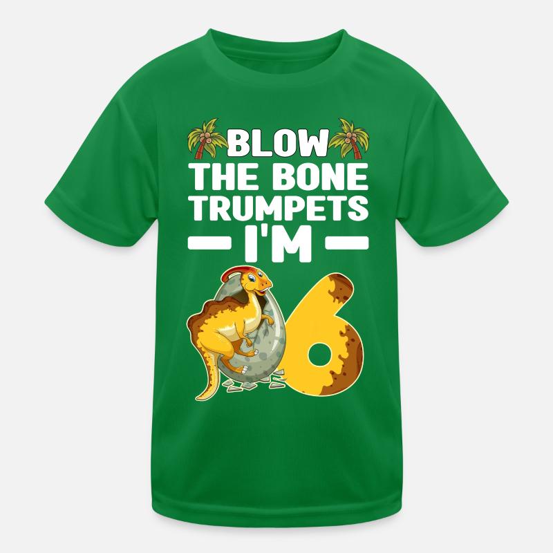 Dinosaurier Kinder Kinder Funktions-T-Shirt