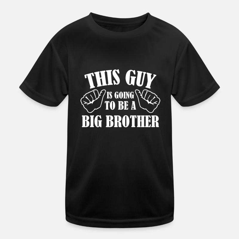 Dieser Typ wird ein großer Bruder sein Kinder Funktions-T-Shirt