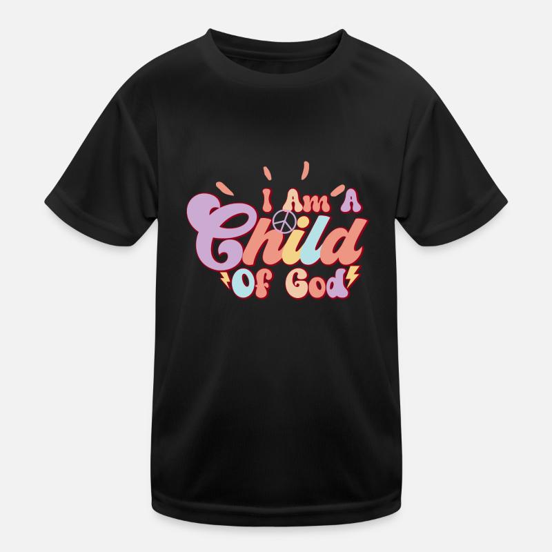Je suis un enfant de Dieu T-shirt sport Enfant