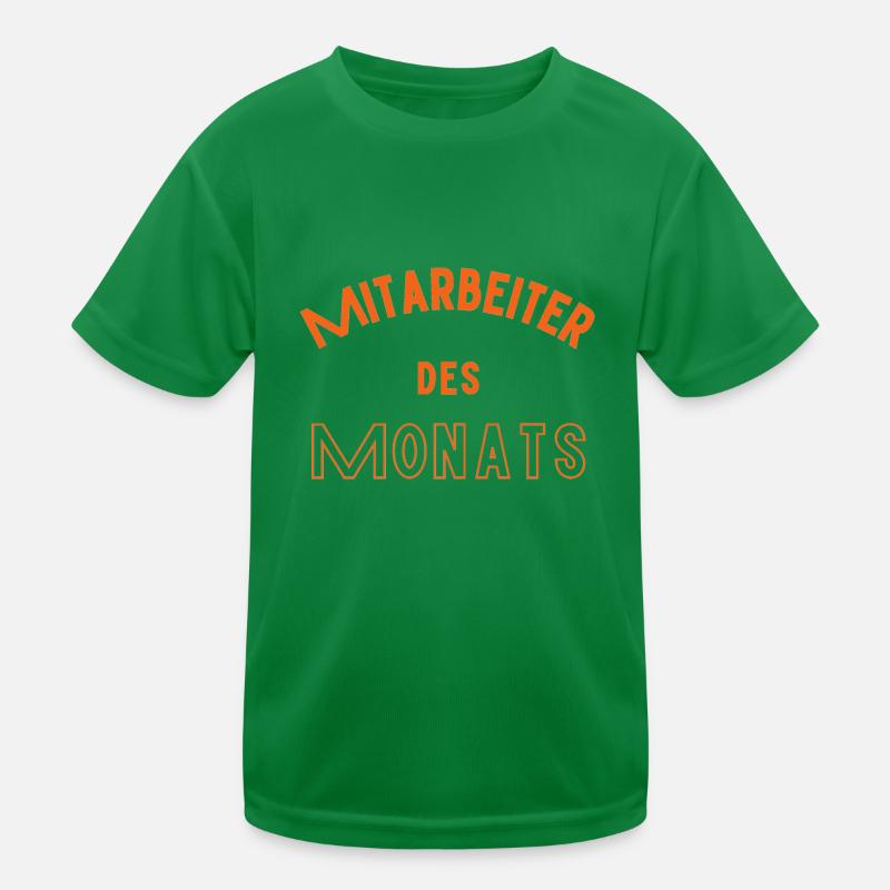 Mitarbeiter des Monats Kinder Funktions-T-Shirt