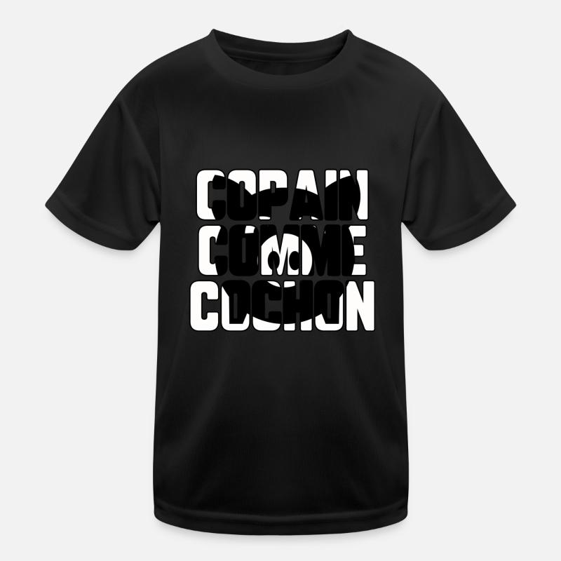 Copain comme cochon T-shirt sport Enfant