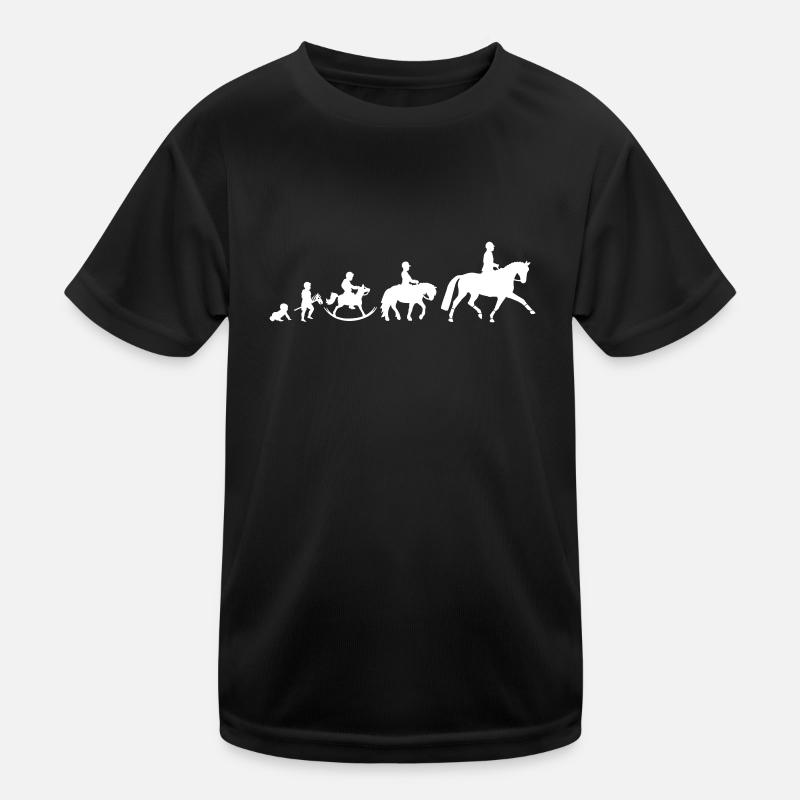 Evolution Boys Dressage - Changement de couleur T-shirt sport Enfant