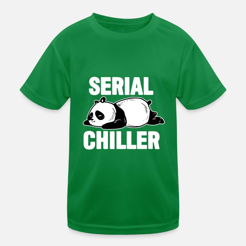 Panda Funny - Refroidisseur en série T-shirt sport Enfant