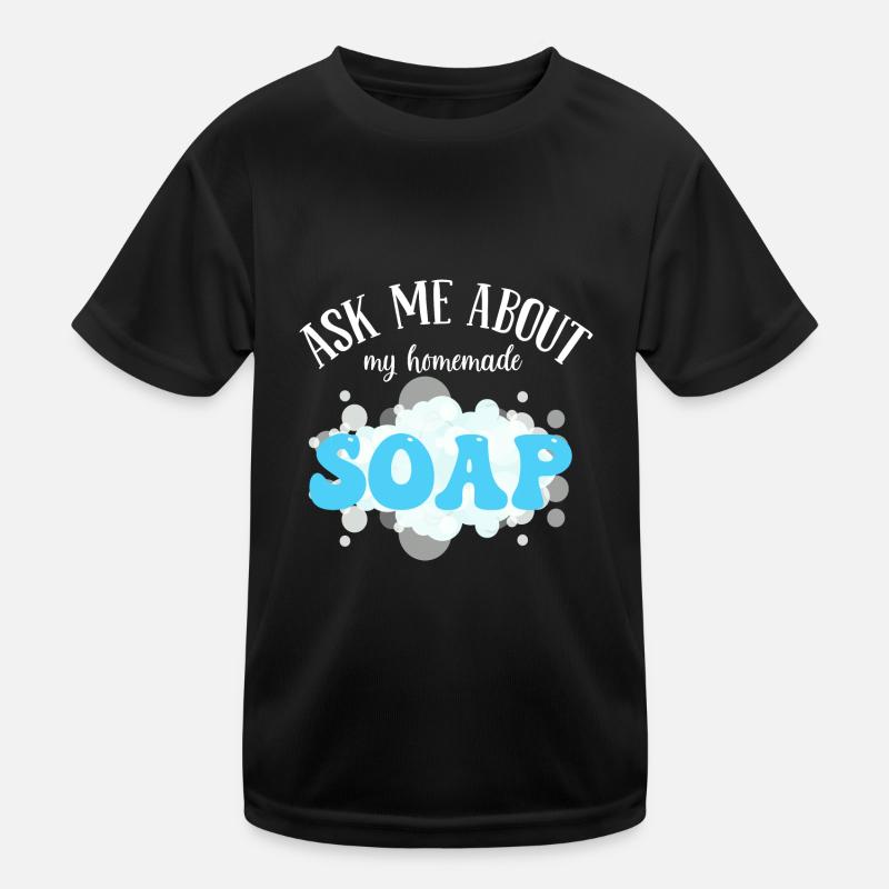 Seife Herstellen Handgemachte Seife Kinder Funktions-T-Shirt