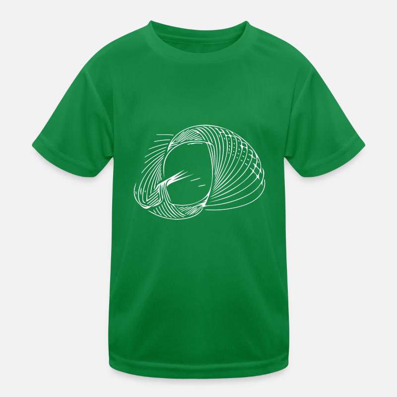 Geometric circle lines Kids Functional T-Shirt