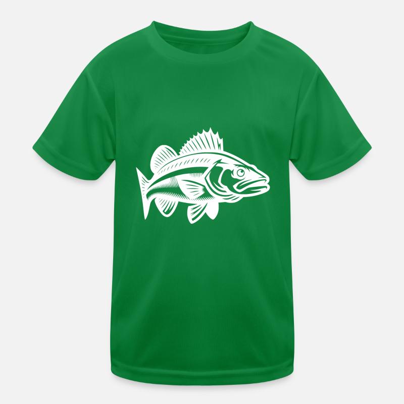 Poisson sandre élégant T-shirt sport Enfant
