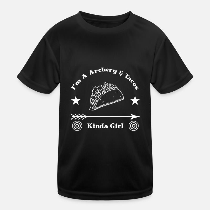 Archer Archery Bow And Arrow Kids Functional T-Shirt