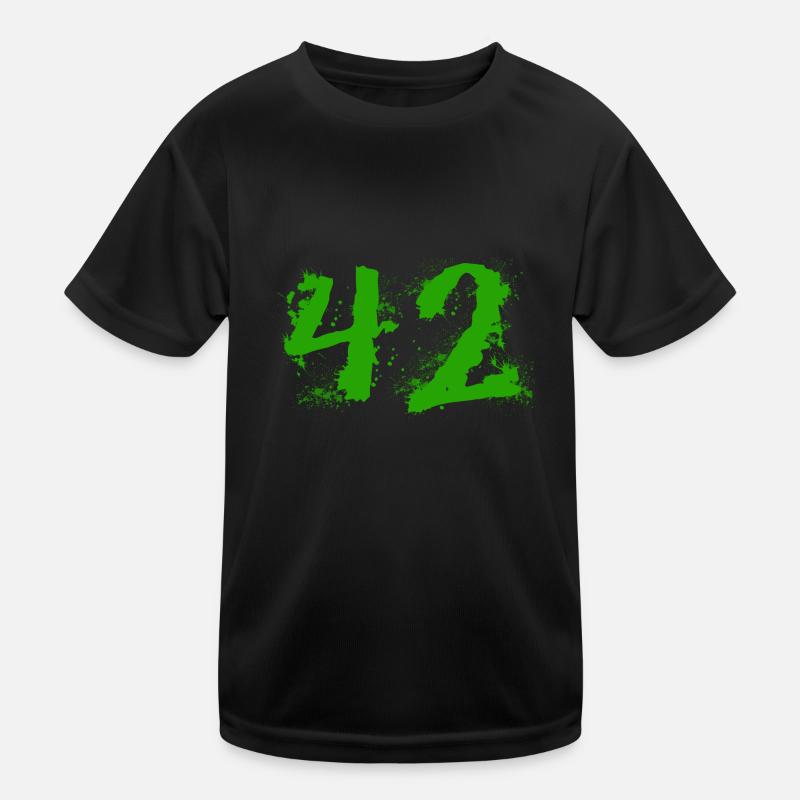 The answer to everything: 42 Kids Functional T-Shirt