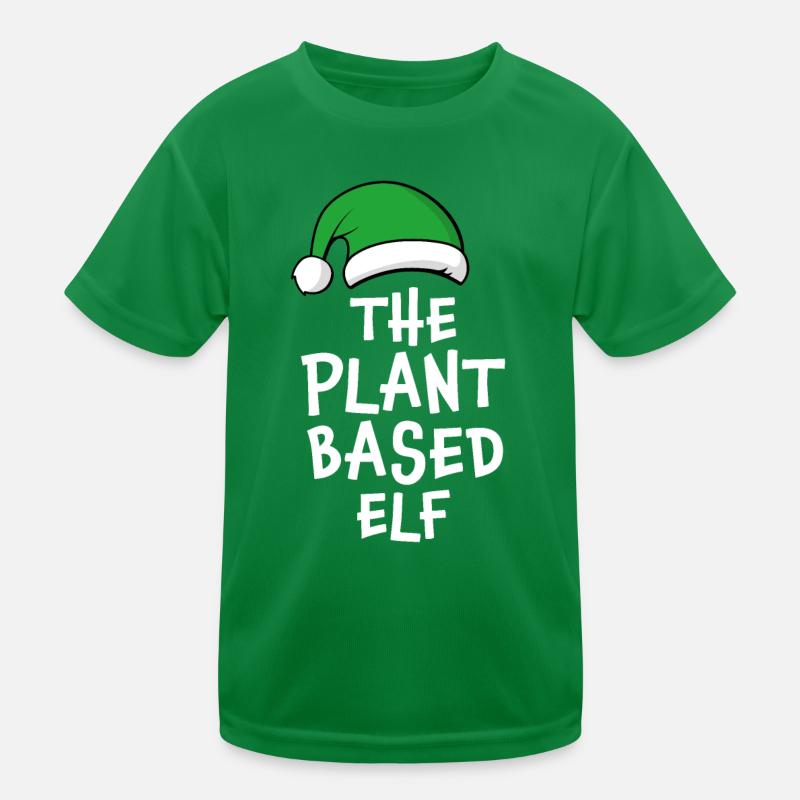 The Plant Based Elf Kids Functional T-Shirt