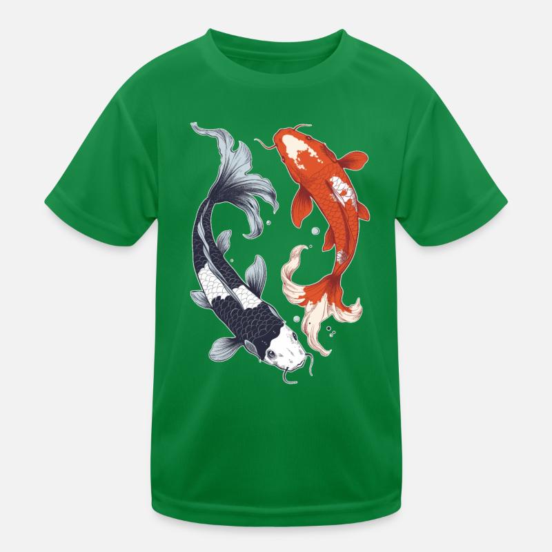 Koi Carp Kids Functional T-Shirt