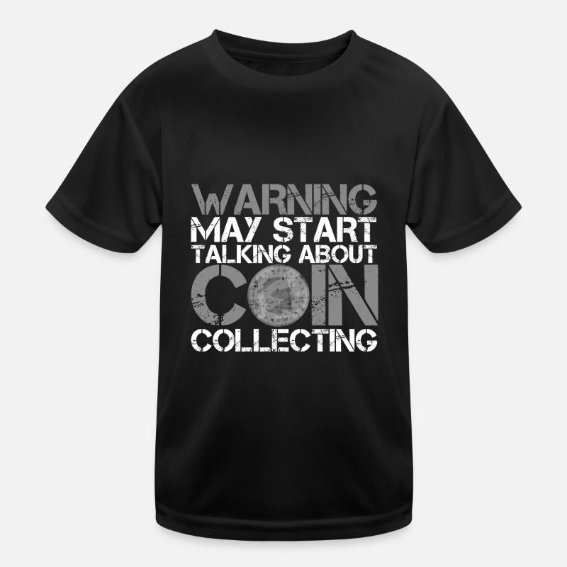 Les collectionneurs de pièces collectent des pièces T-shirt sport Enfant