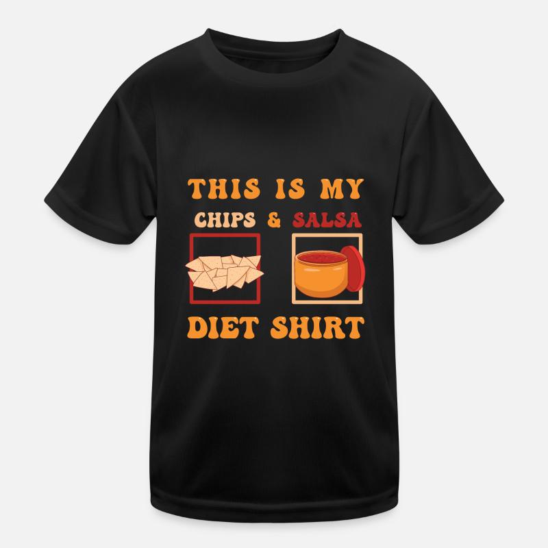 Chips et Salsa Nachos T-shirt sport Enfant