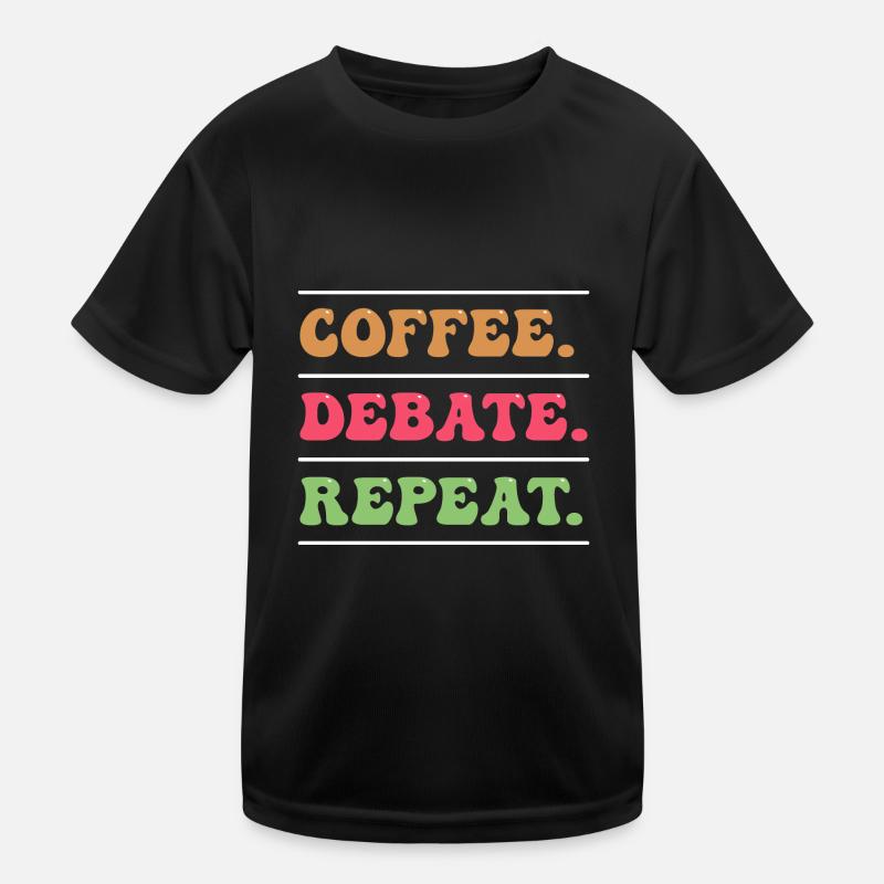 Debating Debate Arguing Kids Functional T-Shirt