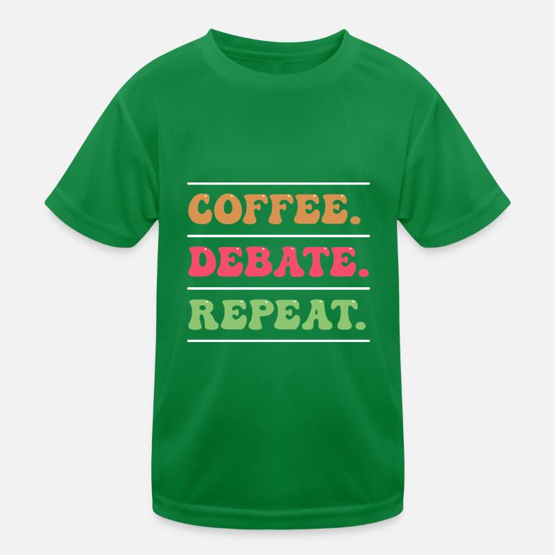 Débat Débat argumentation T-shirt sport Enfant