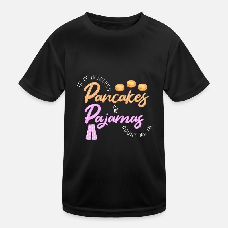 Pfannkuchen Kinder Funktions-T-Shirt
