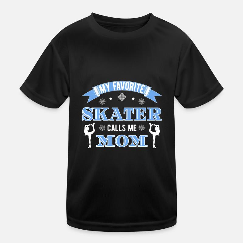 Eiskunstlauf Kinder Funktions-T-Shirt