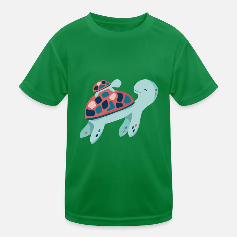 Turtle Kids Functional T-Shirt