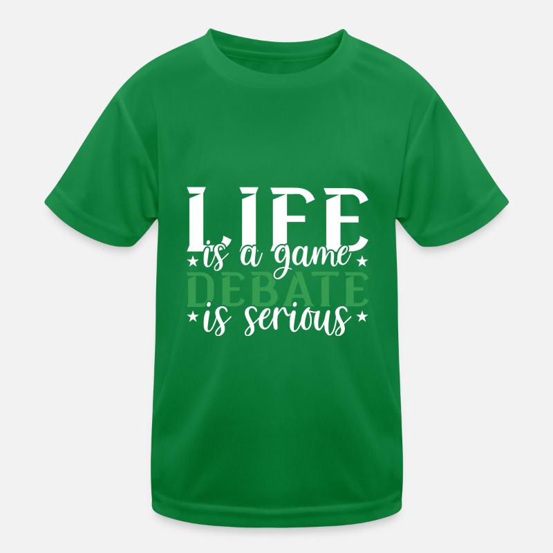 Debating Debate Arguing Kids Functional T-Shirt