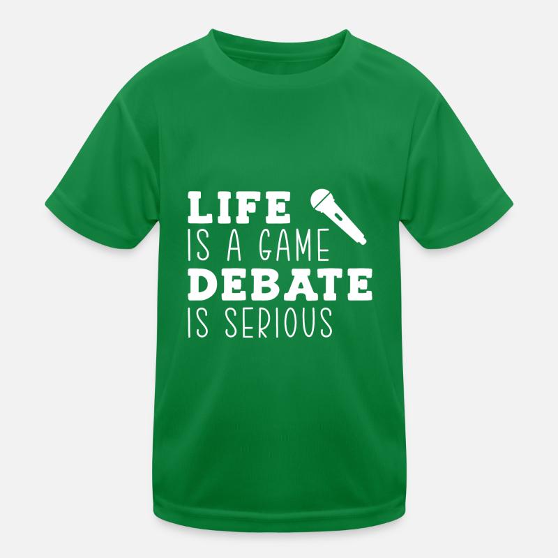 Debating Debate Arguing Kids Functional T-Shirt
