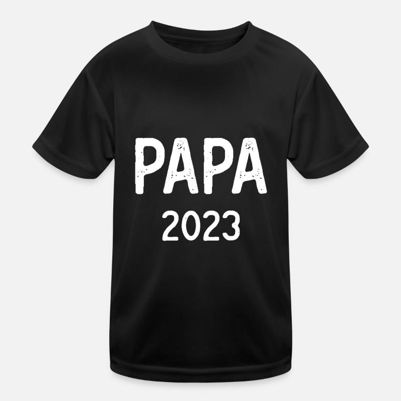Dad 2023 New Dad 2023 Gift Father 2023 Kids Functional T-Shirt