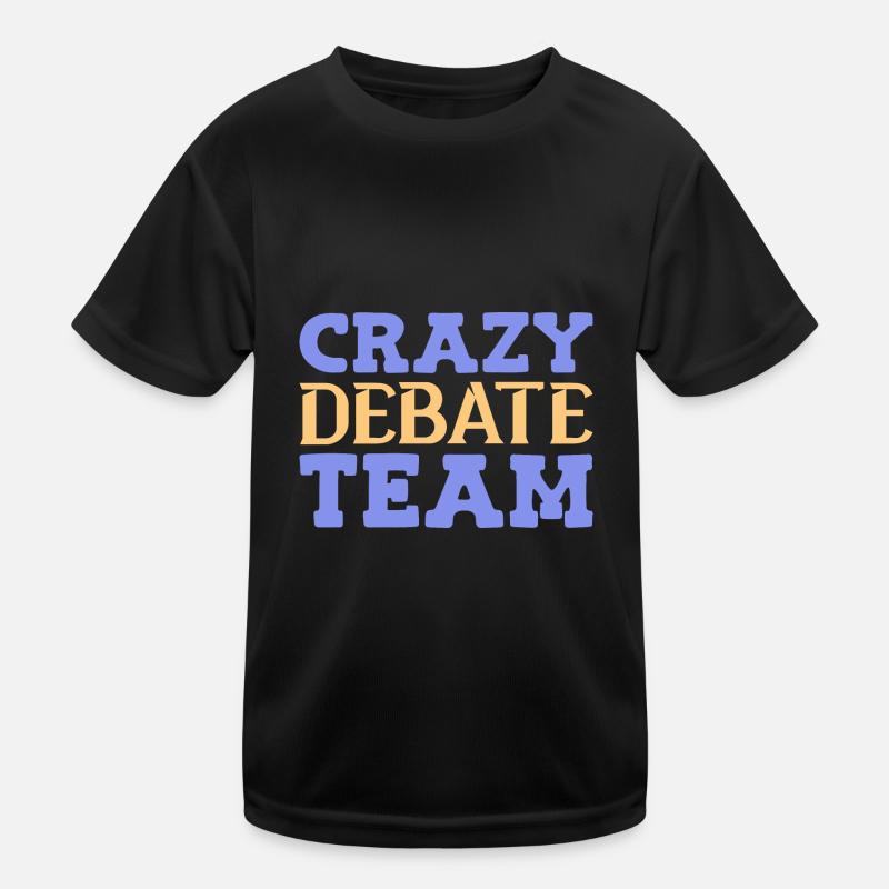 Debating Debate Arguing Kids Functional T-Shirt